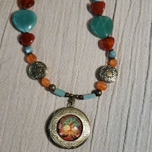 Necklace and Locket Pendant